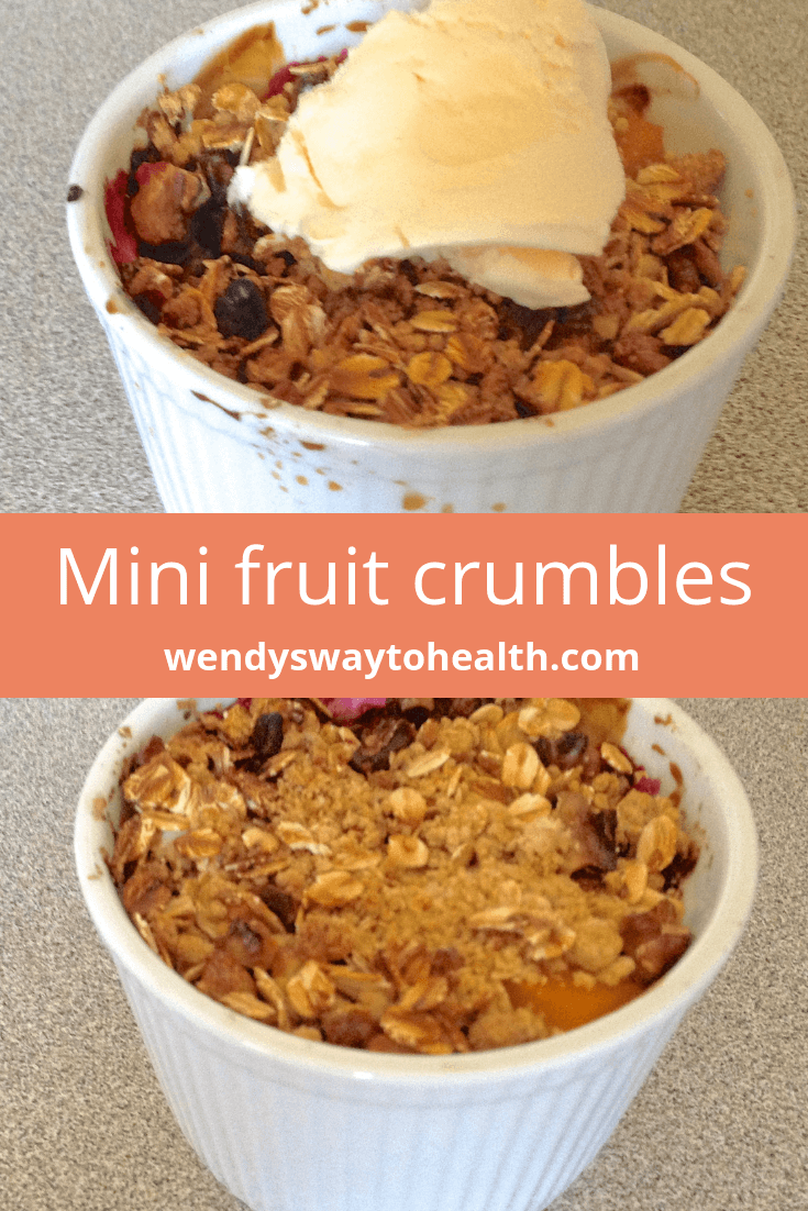 Mini Fruit Crumbles Recipe Wendys Way To Health
