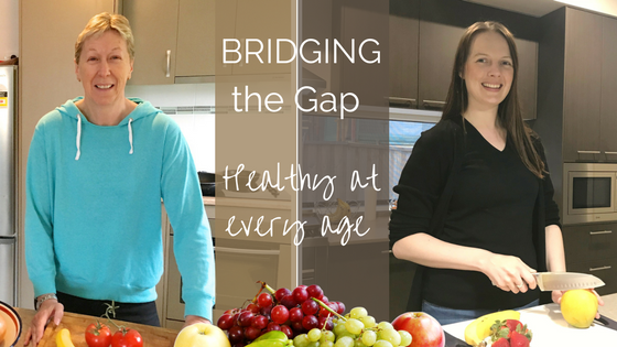 Bridging the Gap blog image with Wendy on the left and Cassie on the right