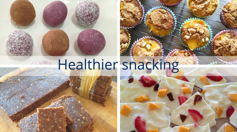 Healthier, home made snacks will help with your weight loss efforts