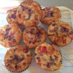 savoury muffins on a cooling rack 3