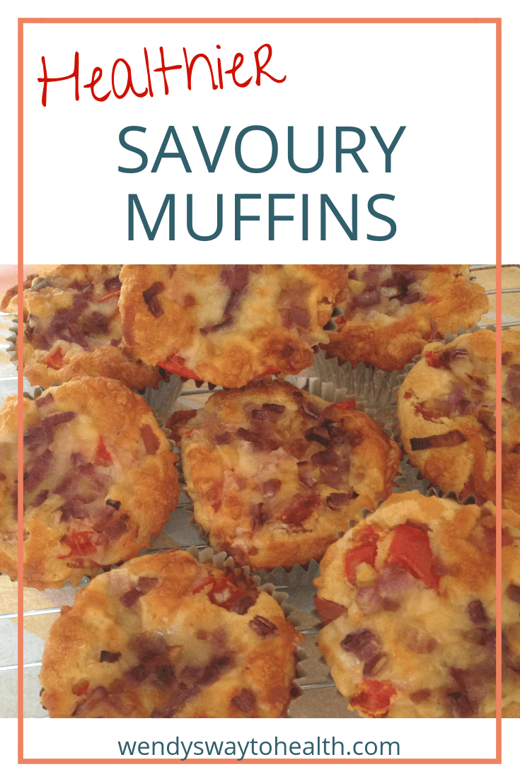 delicious healthier savoury muffins from Wendy's Way to Health