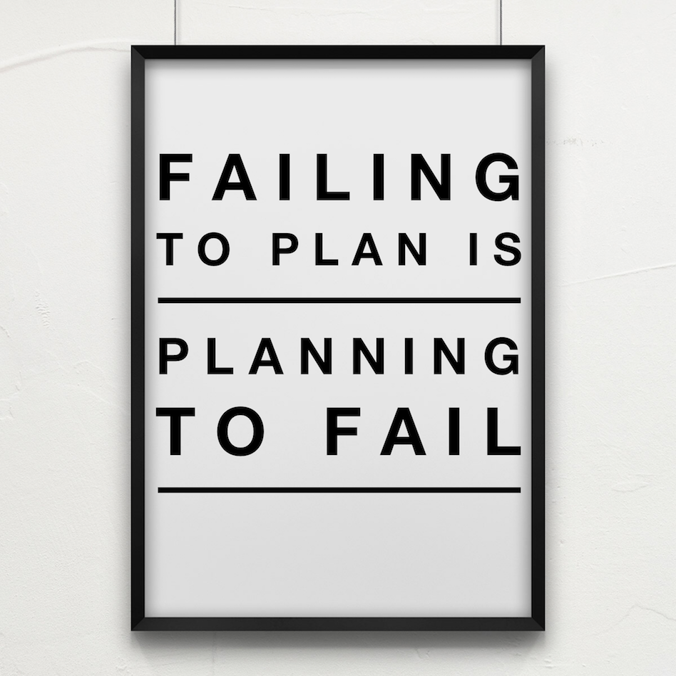 failing to plan