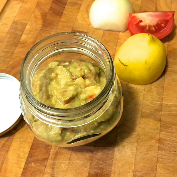 Easily add some healthy fats to your next meal with this quick and easy guacamole