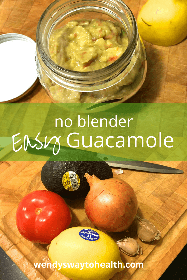 Make this quick and easy guacamole without a blender