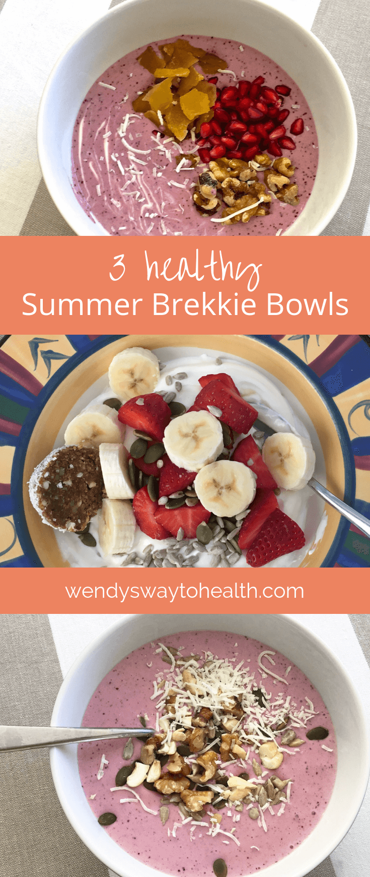 Wendy's Way healthy summer brekkie bowls are the perfect way to start the day!