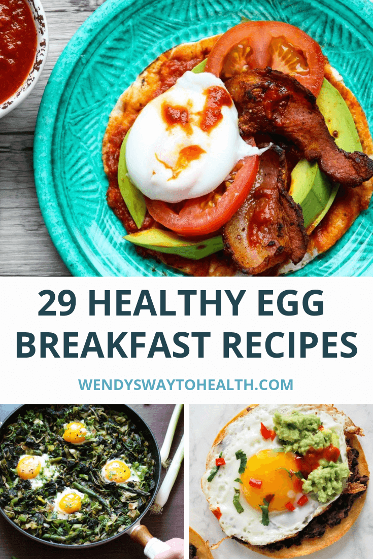 healthy egg breakfast recipes pin