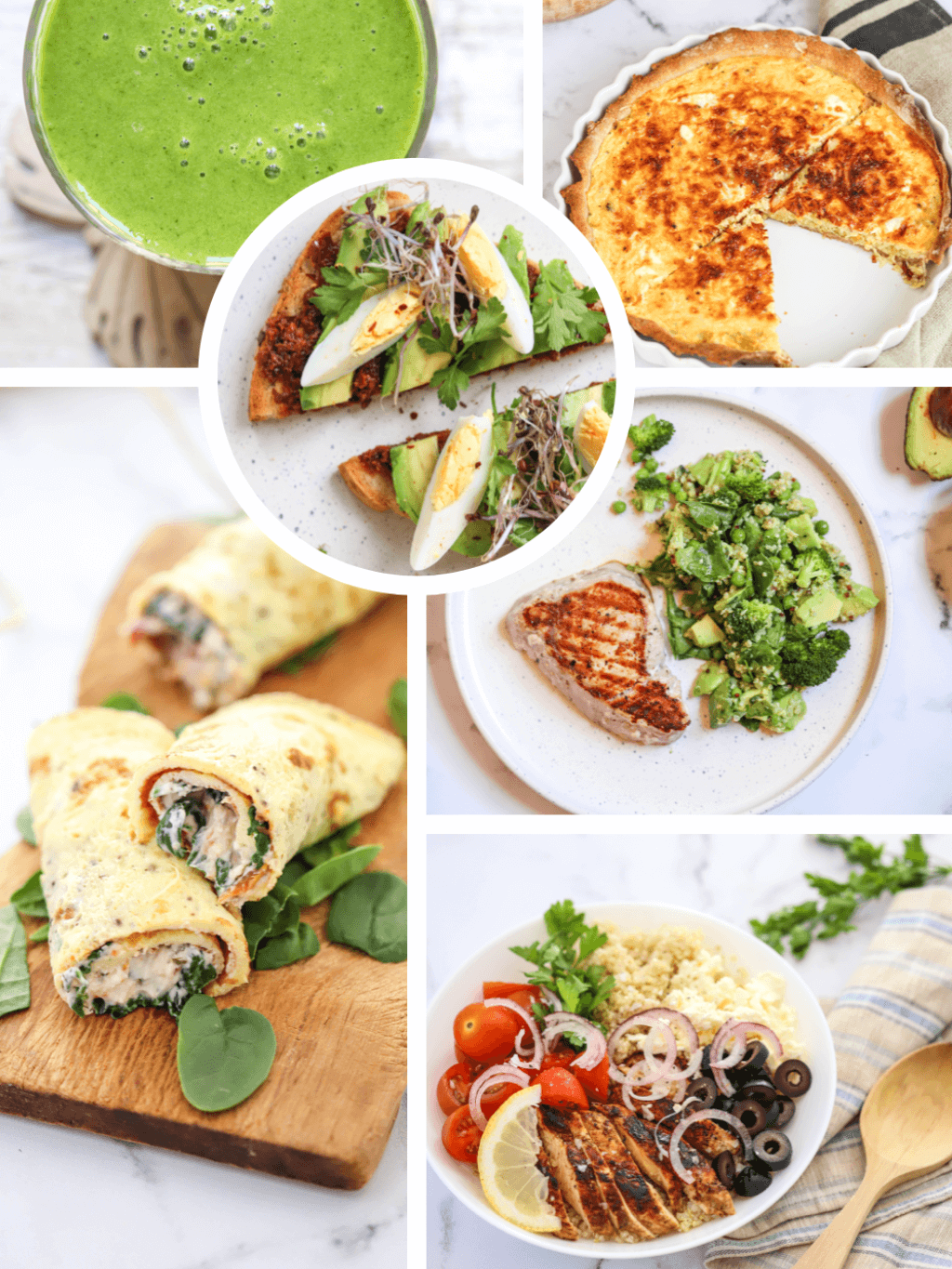 A selection of dishes from meal planning magic pack 1