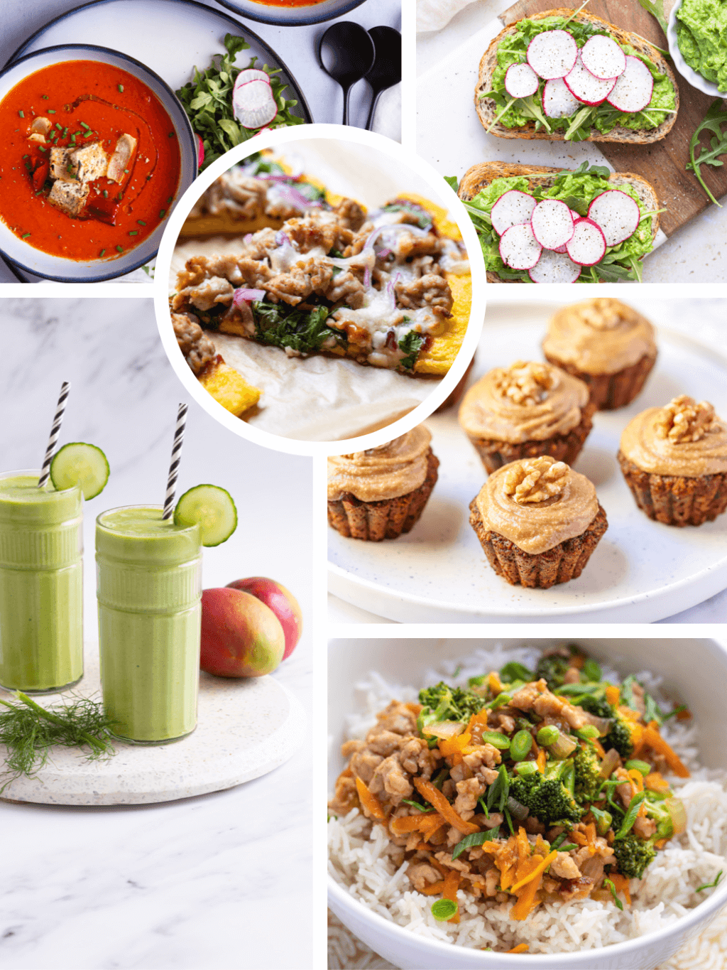 A selection of dishes from meal planning magic pack 2