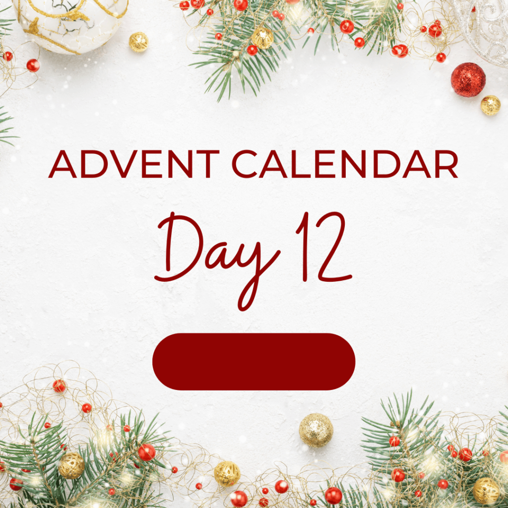 Advent calendar box day 12