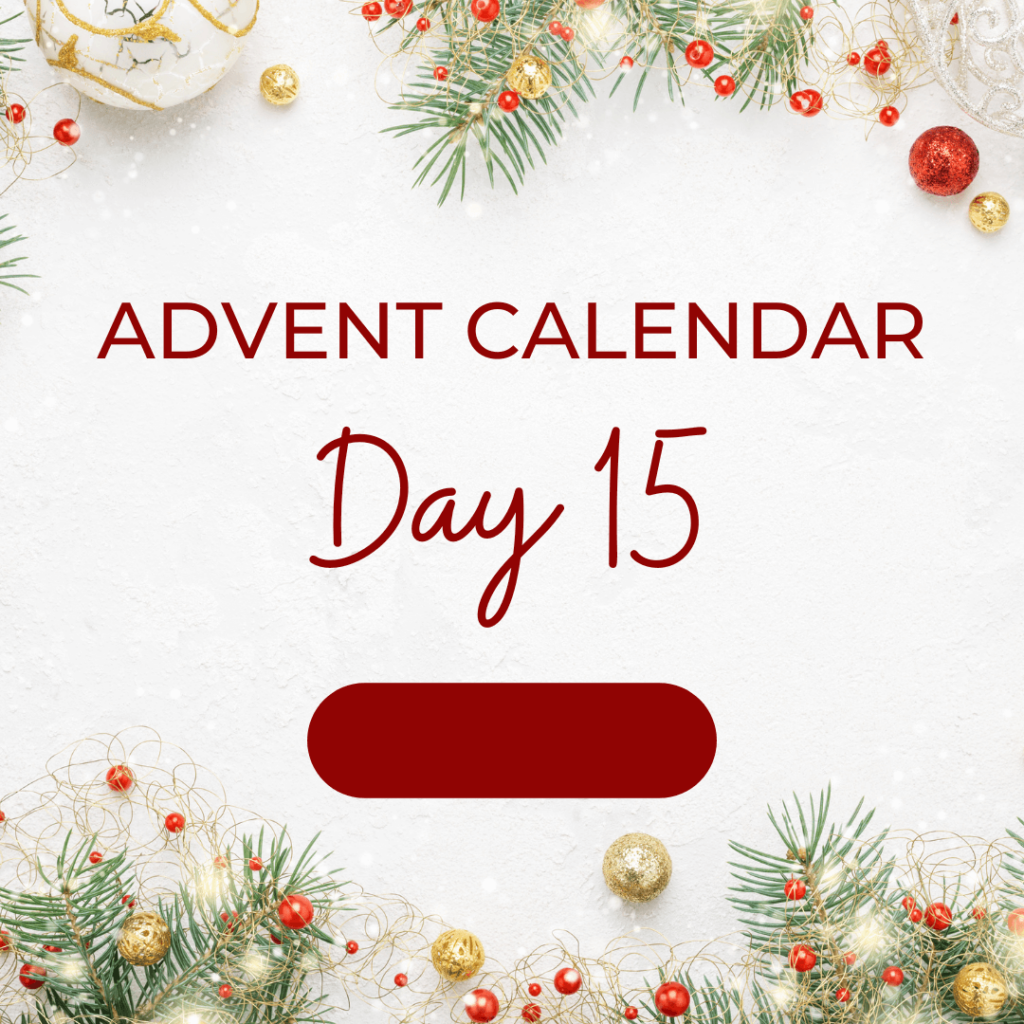 Advent calendar box day 15