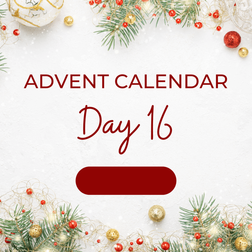 Advent calendar box day 16