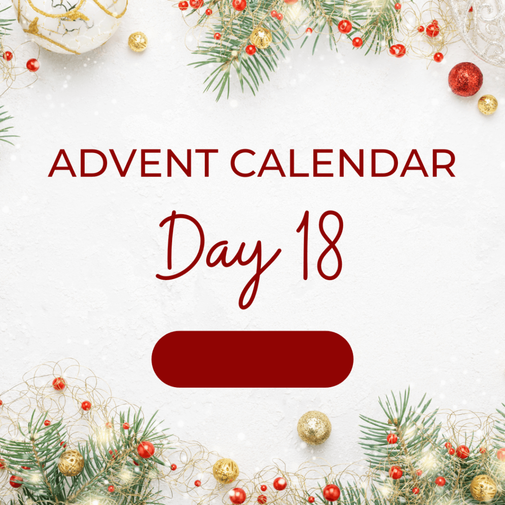 Advent calendar box day 18