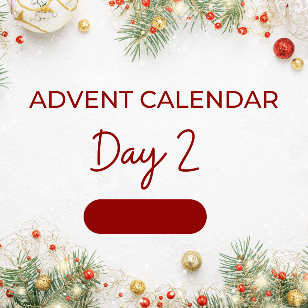 Advent calendar box day 2