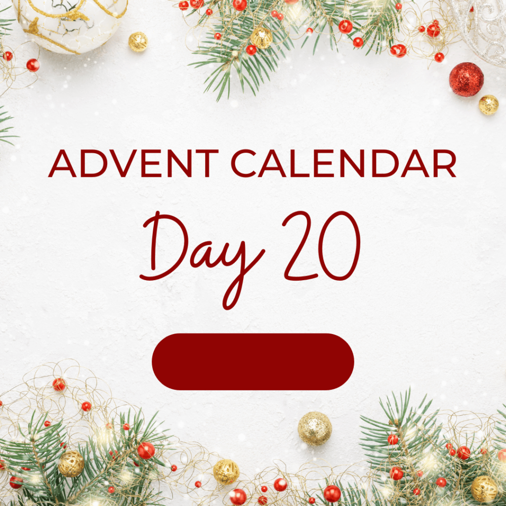 Advent calendar box day 20
