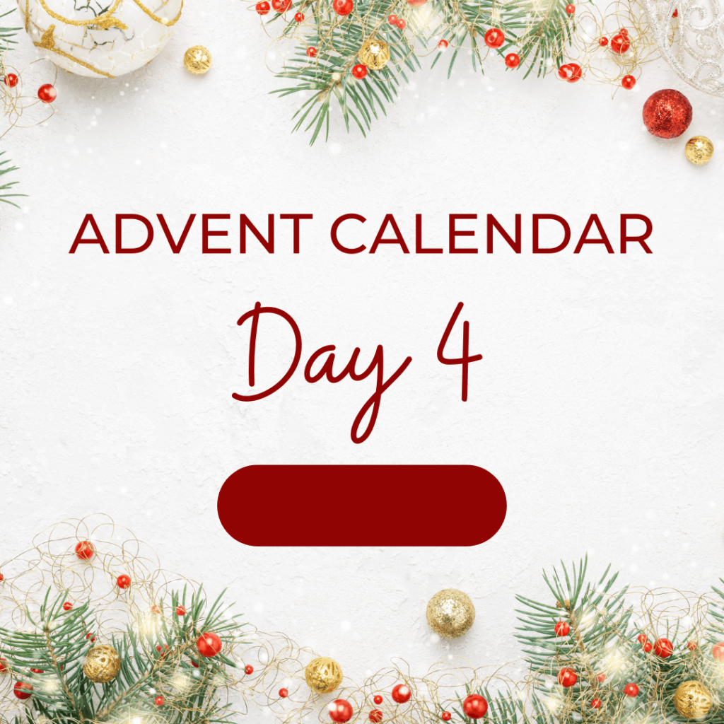 Advent calendar box day 4