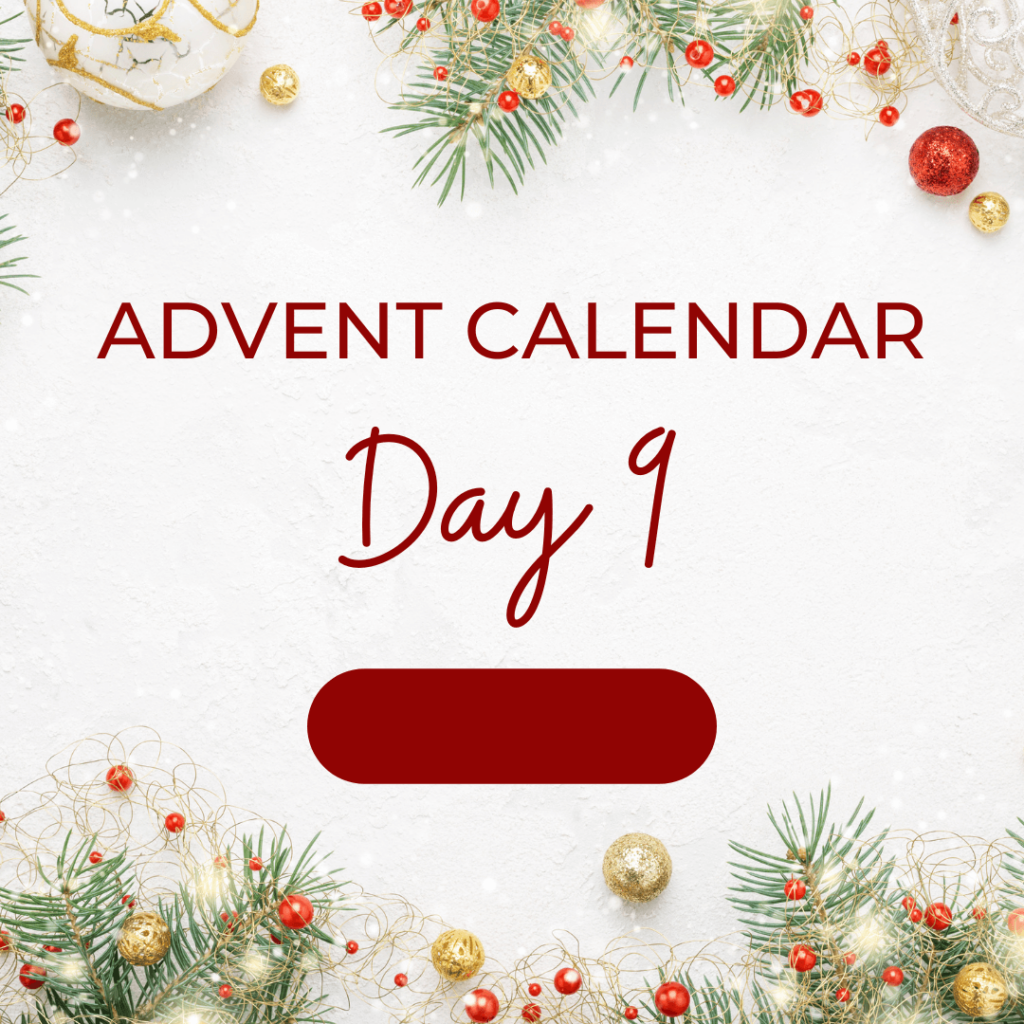 Advent calendar box day 9